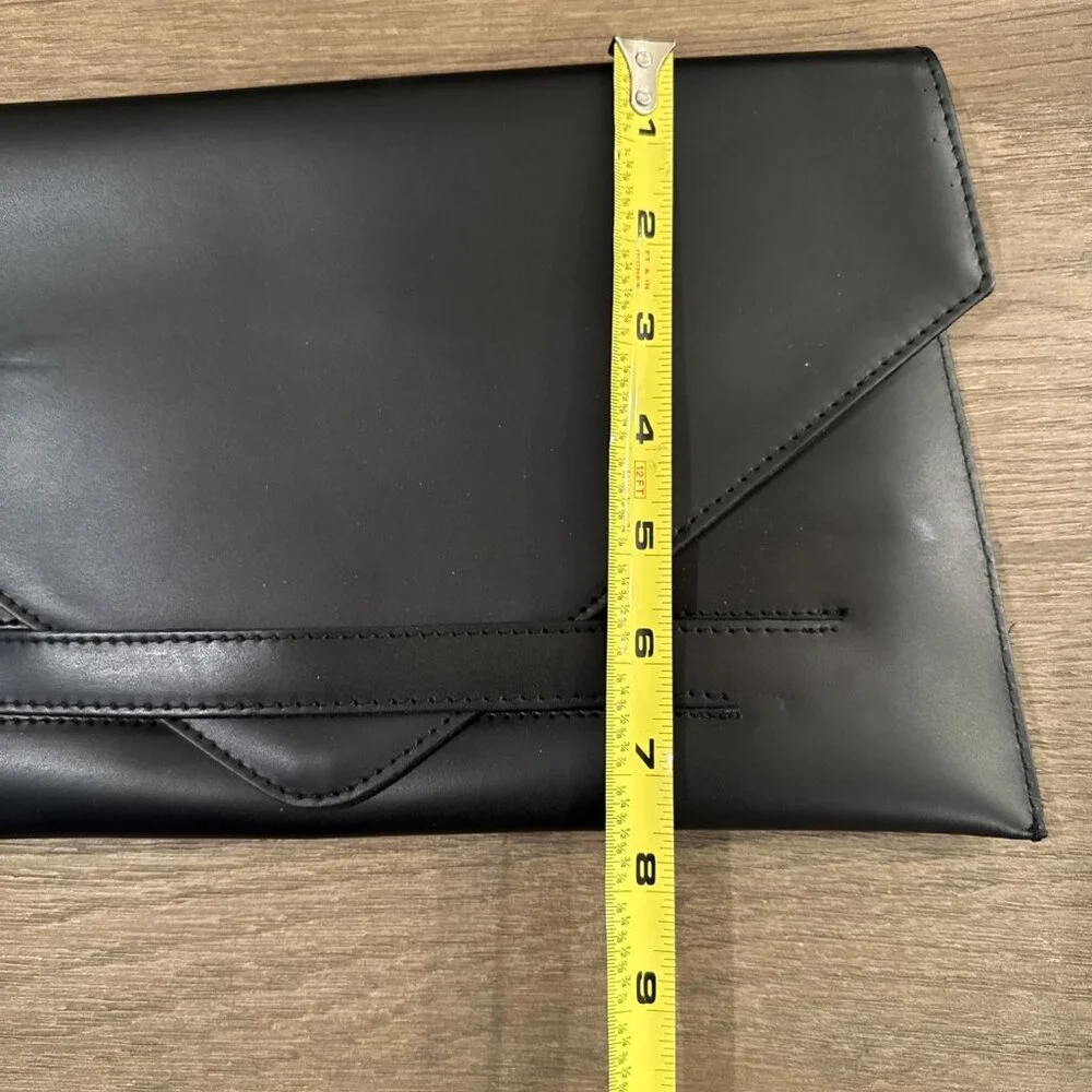 Vittoria Napoli Italian Leather Envelope Clutch Purse Made In Italy MINT - Picture 12 of 12